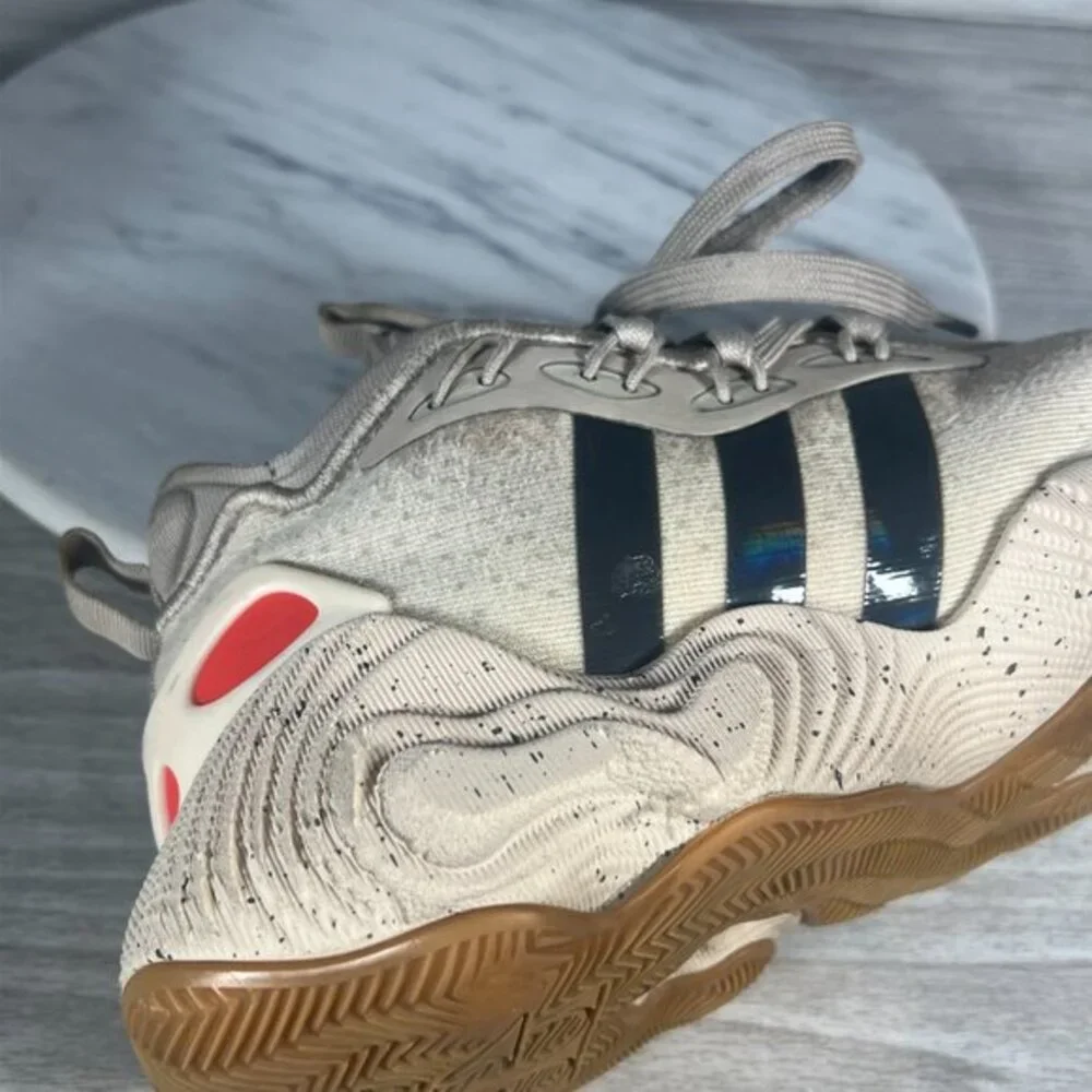 Adidas Trae Young 3‎ Mens 5 Womens 6 Basketball Shoes Wonder Beige Athletic